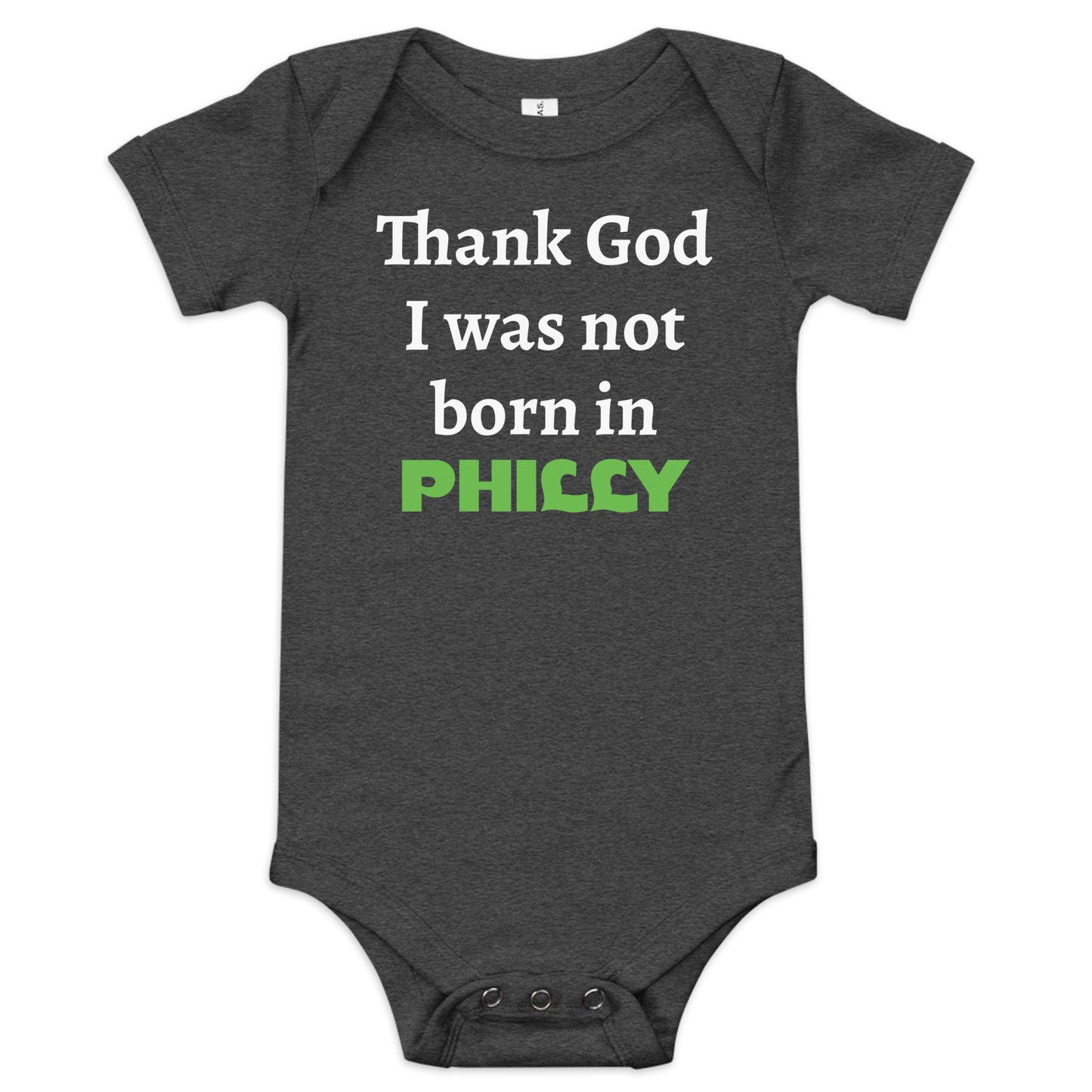 Not born in Philly Baby Onesie - Texy Pride