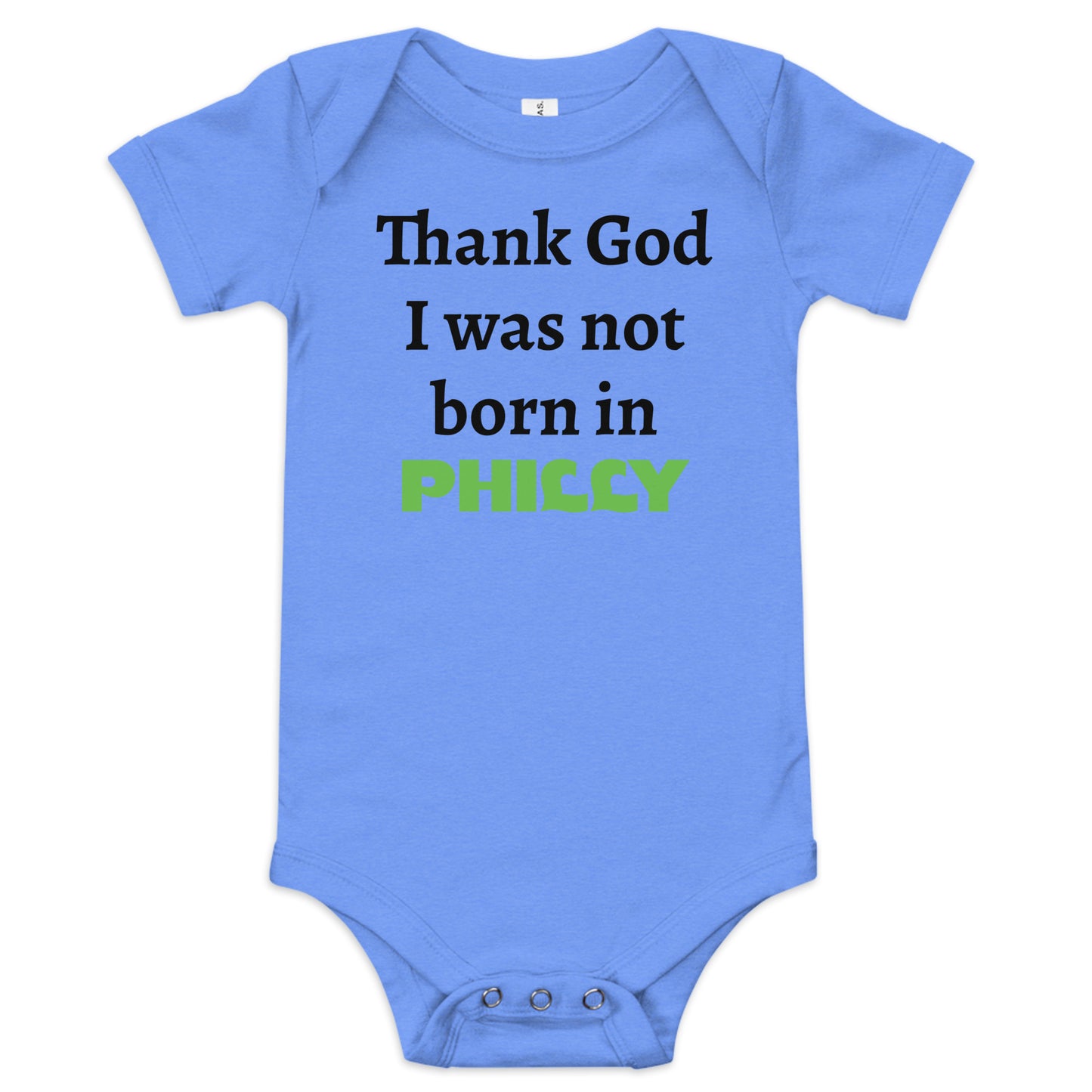Not born in Philly Baby Onesie - Texy Pride