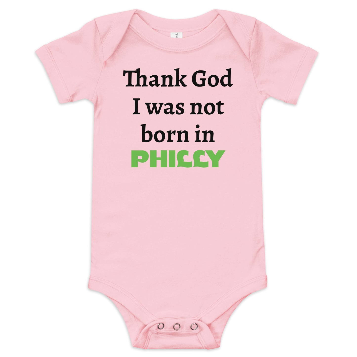 Not born in Philly Baby Onesie - Texy Pride