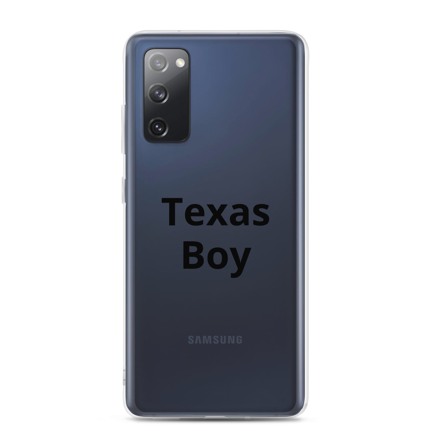 Texas Boy Clear Case for Samsung - Texy Pride