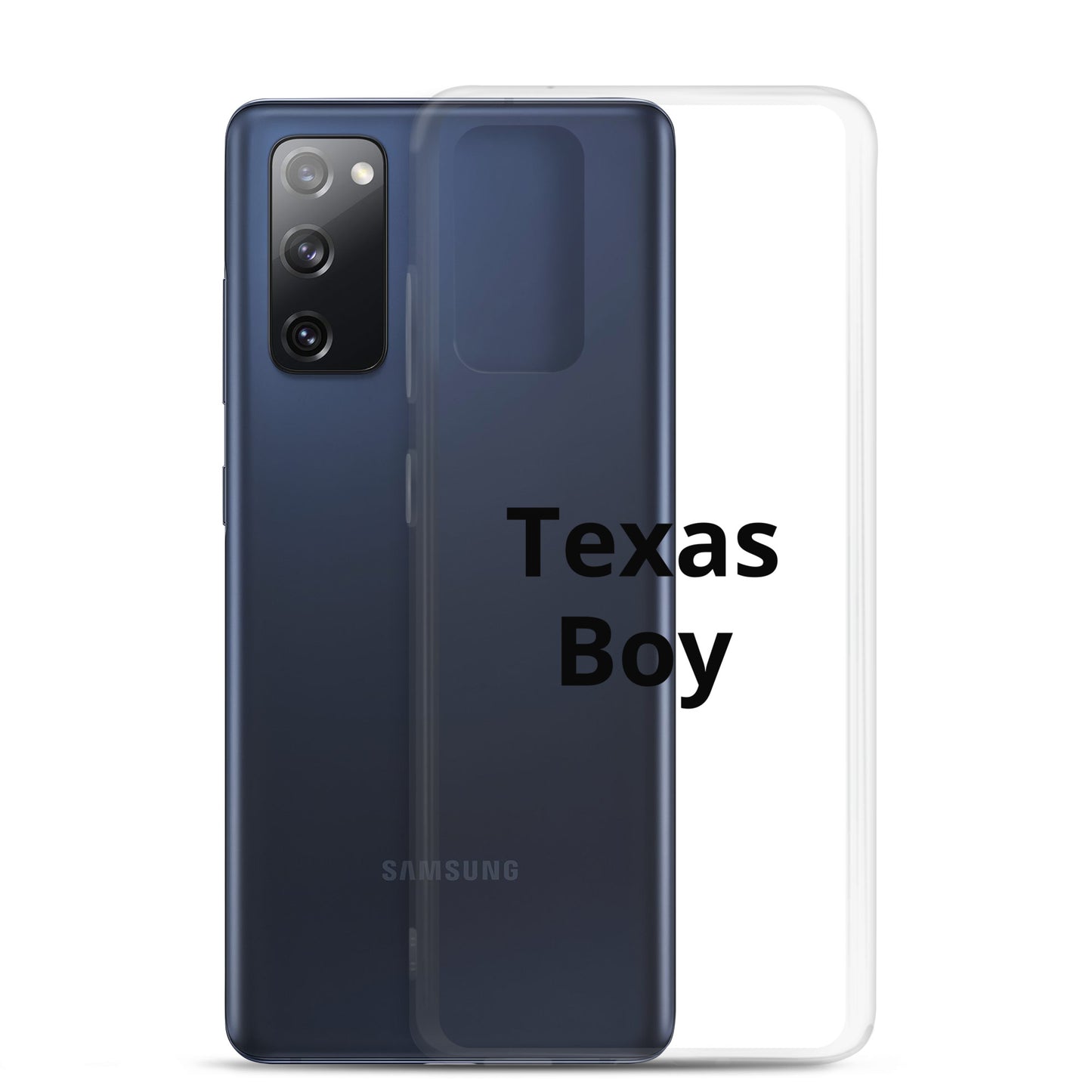 Texas Boy Clear Case for Samsung - Texy Pride
