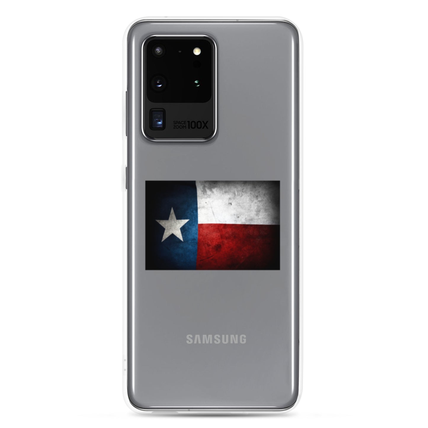 Texas Flag Clear Case for Samsung - Texy Pride