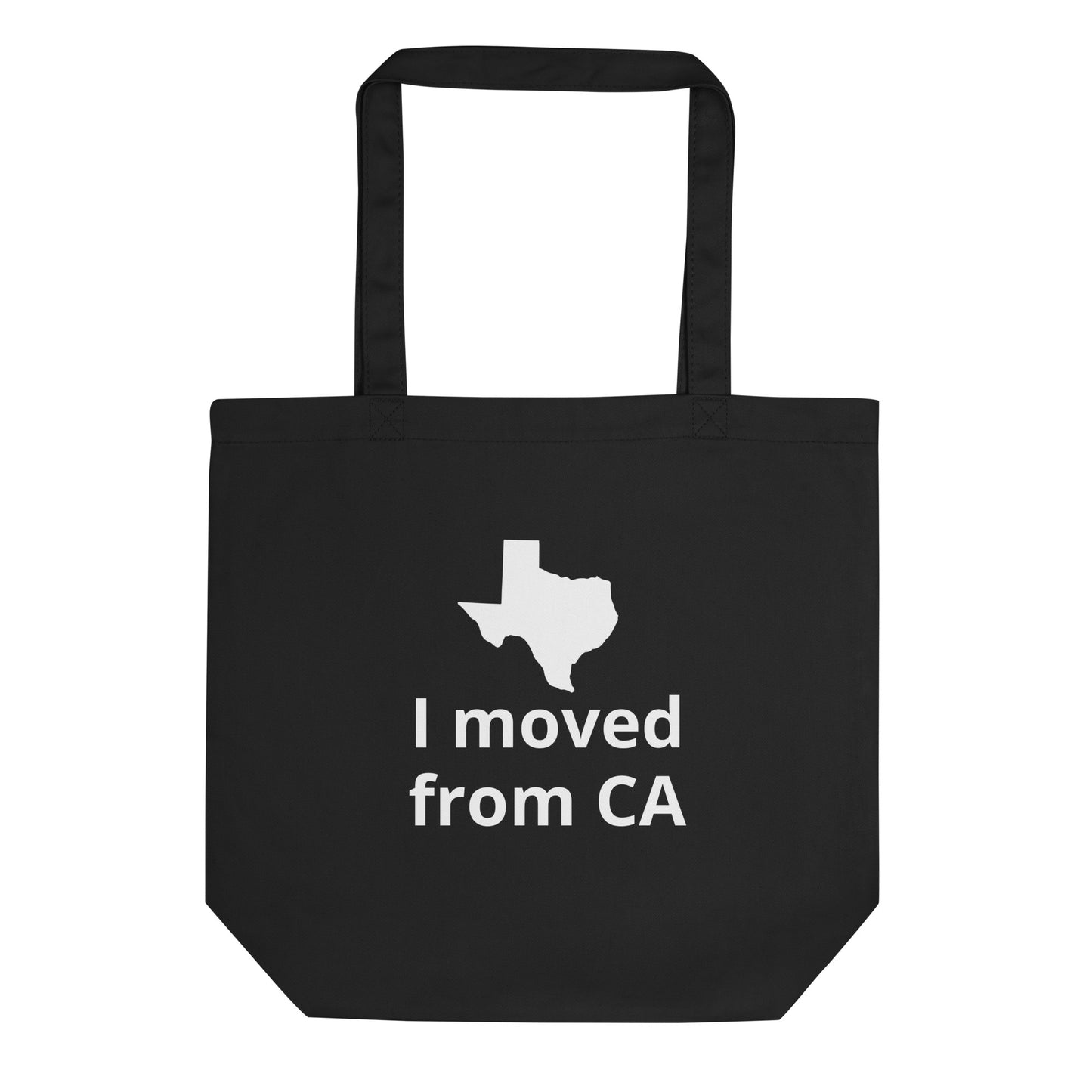 I moved from CA Eco Tote Bag - Texy Pride