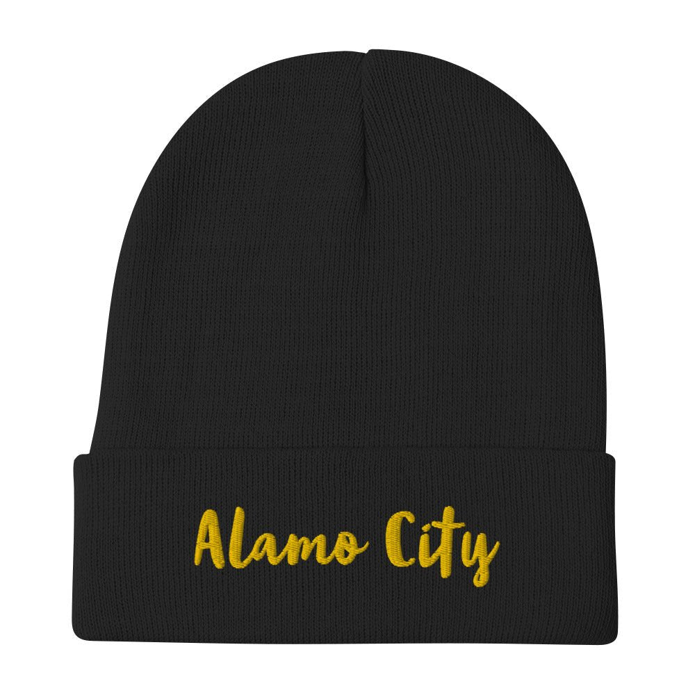 Alamo City Embroidered Beanie - Texy Pride