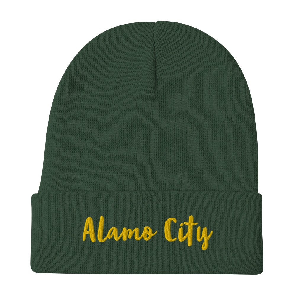 Alamo City Embroidered Beanie - Texy Pride