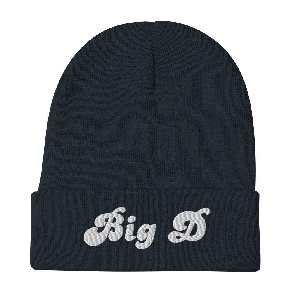 Big D Embroidered Beanie - Texy Pride