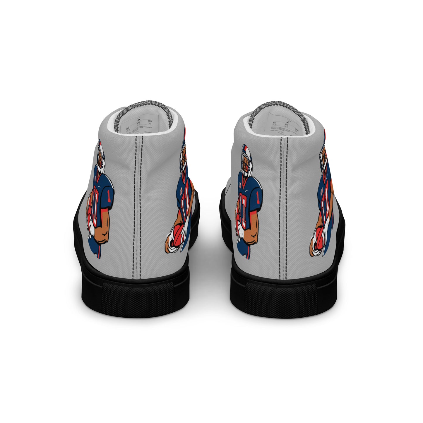 Texans Men’s high top canvas shoes - Texy Pride