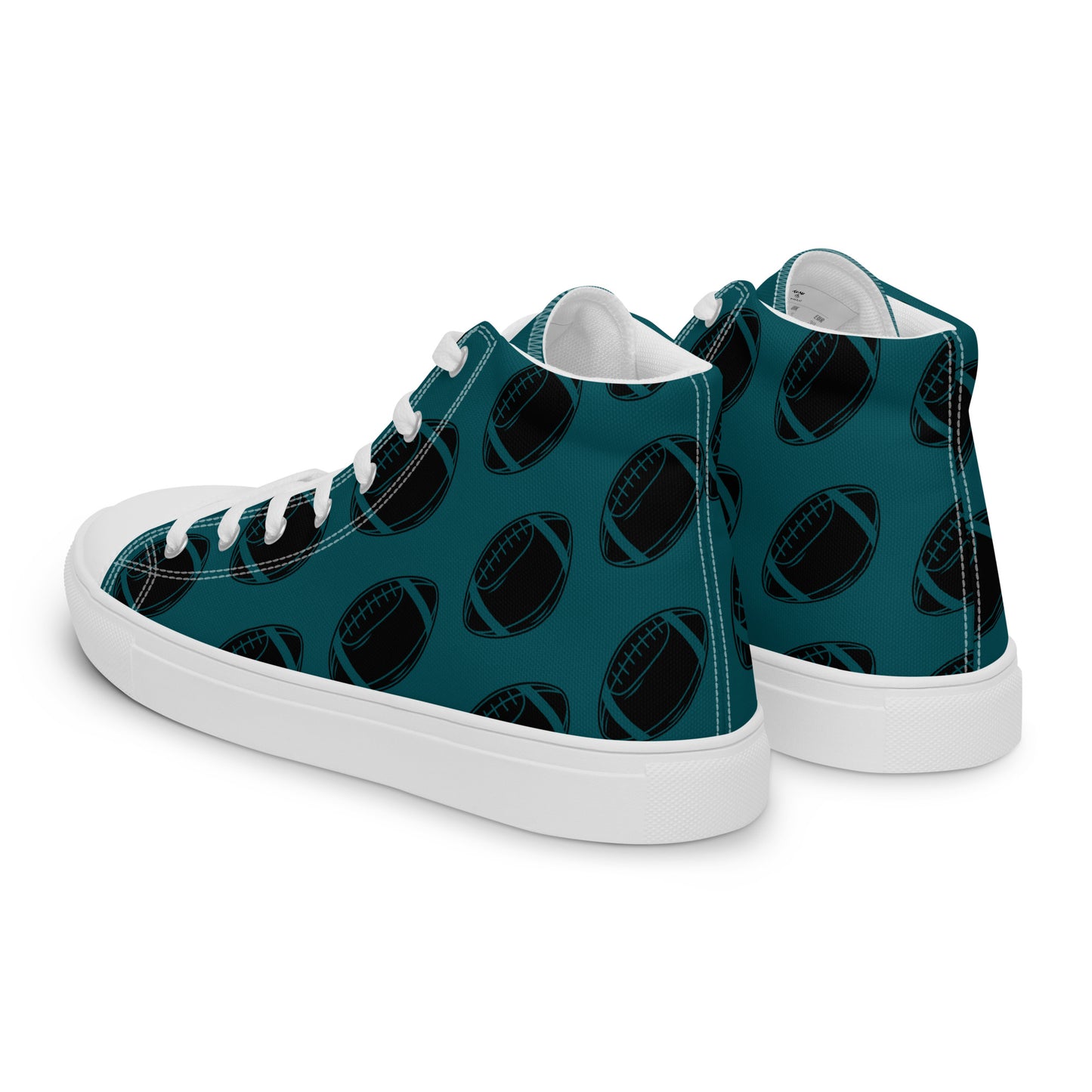 Football Men’s high top canvas shoes - Texy Pride