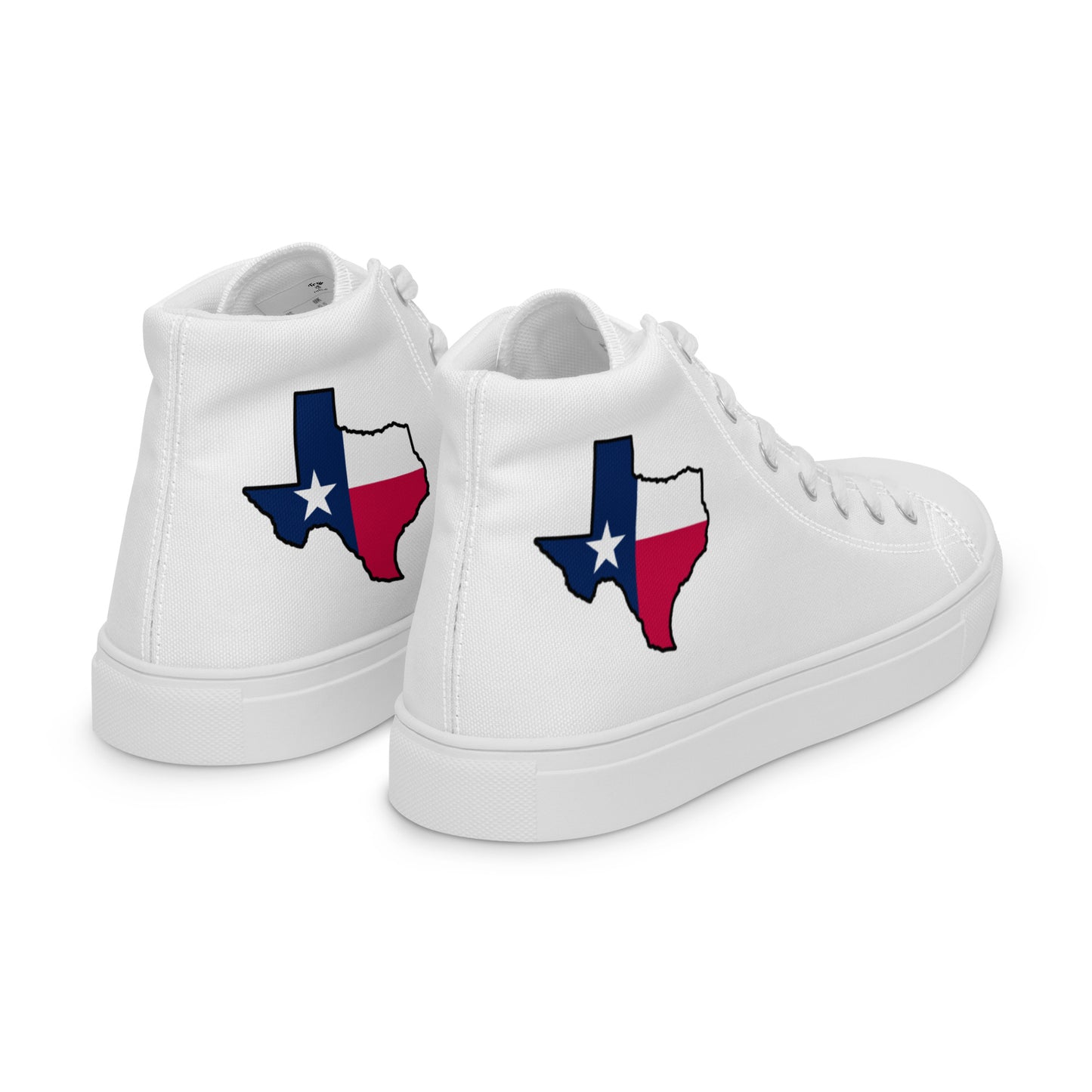 Texas Men’s high top canvas shoes - Texy Pride