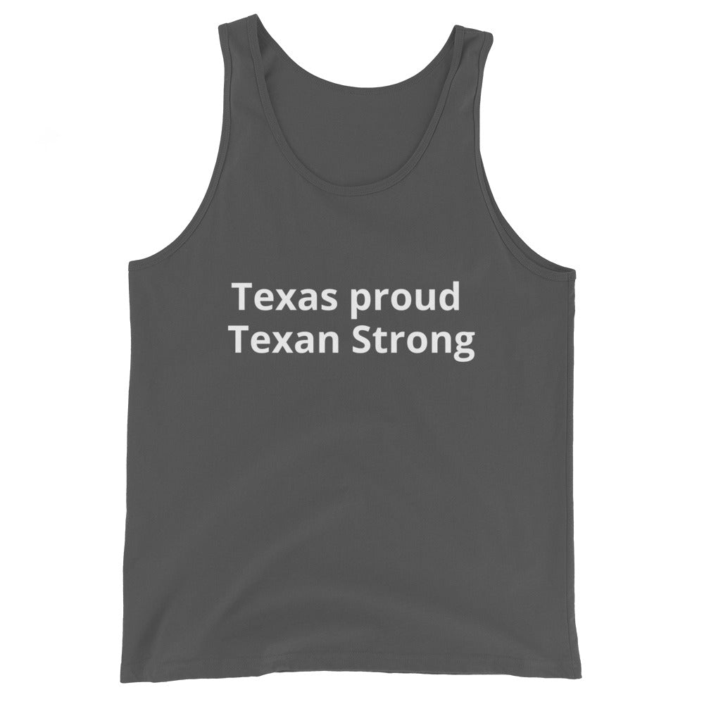 Texas Proud - Texan Strong Men's Tank Top - Texy Pride