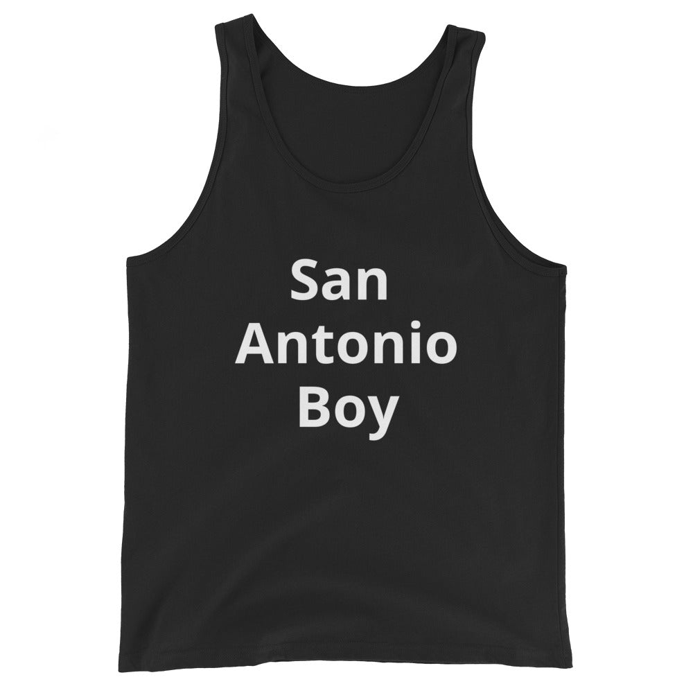 San Antonio Boy Men's Tank Top - Texy Pride