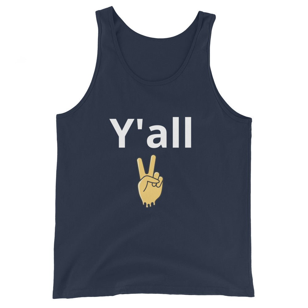 Y'all Men's Tank Top - Texy Pride