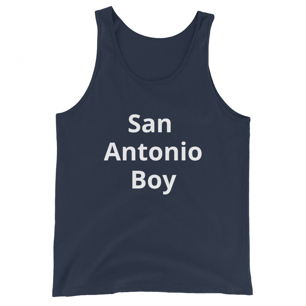 San Antonio Boy Men's Tank Top - Texy Pride