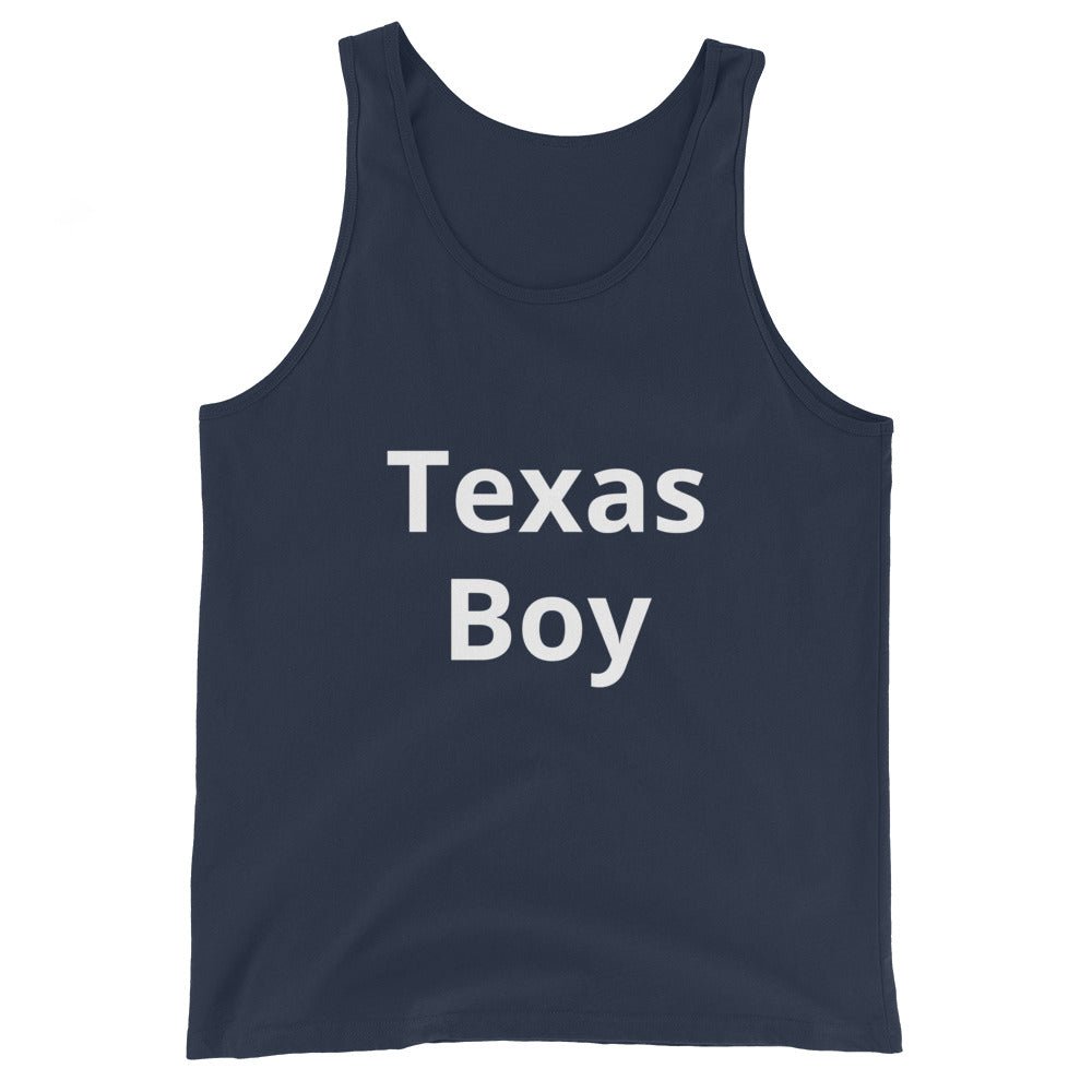 Texas Boy Men's Tank Top - Texy Pride