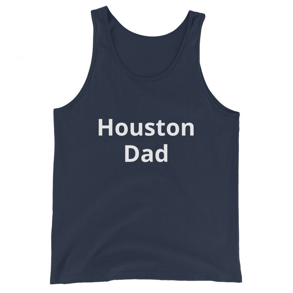 Houston Dad Men's Tank Top - Texy Pride