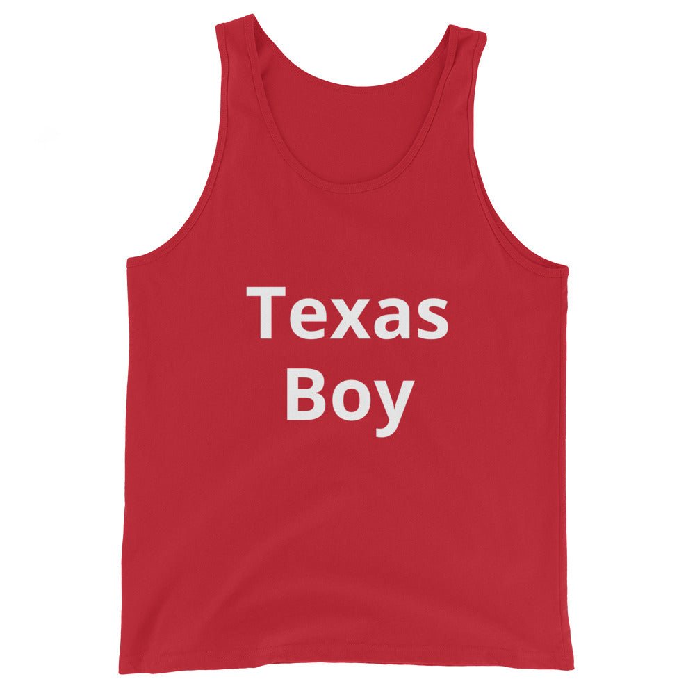 Texas Boy Men's Tank Top - Texy Pride