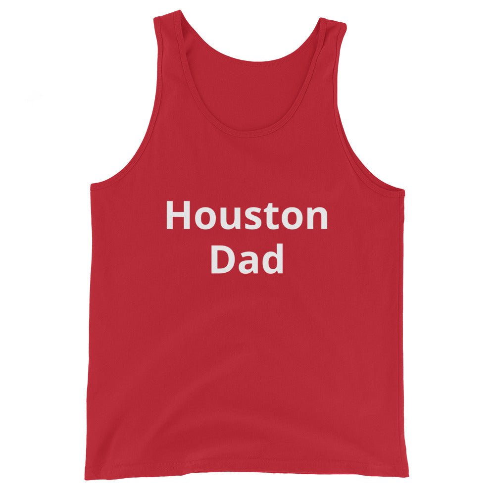 Houston Dad Men's Tank Top - Texy Pride
