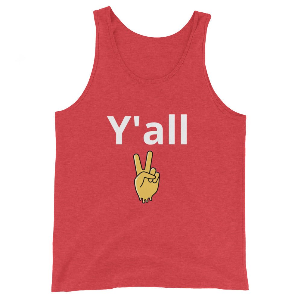 Y'all Men's Tank Top - Texy Pride