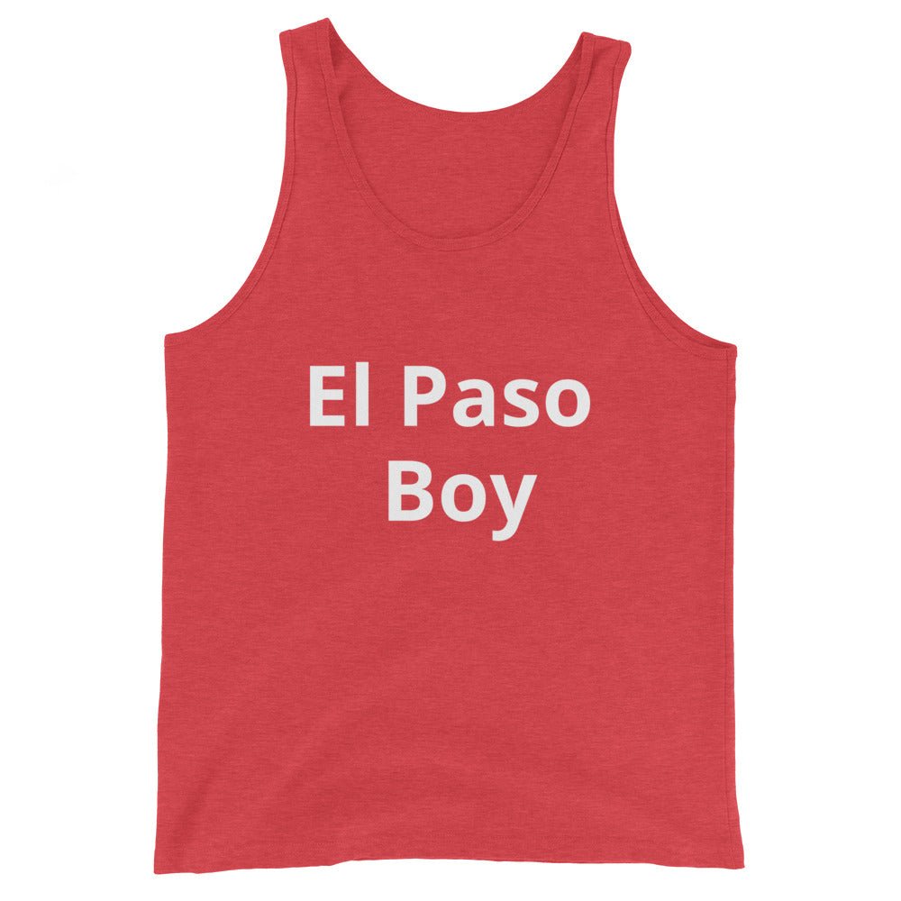 El Paso Boy Men's Tank Top - Texy Pride