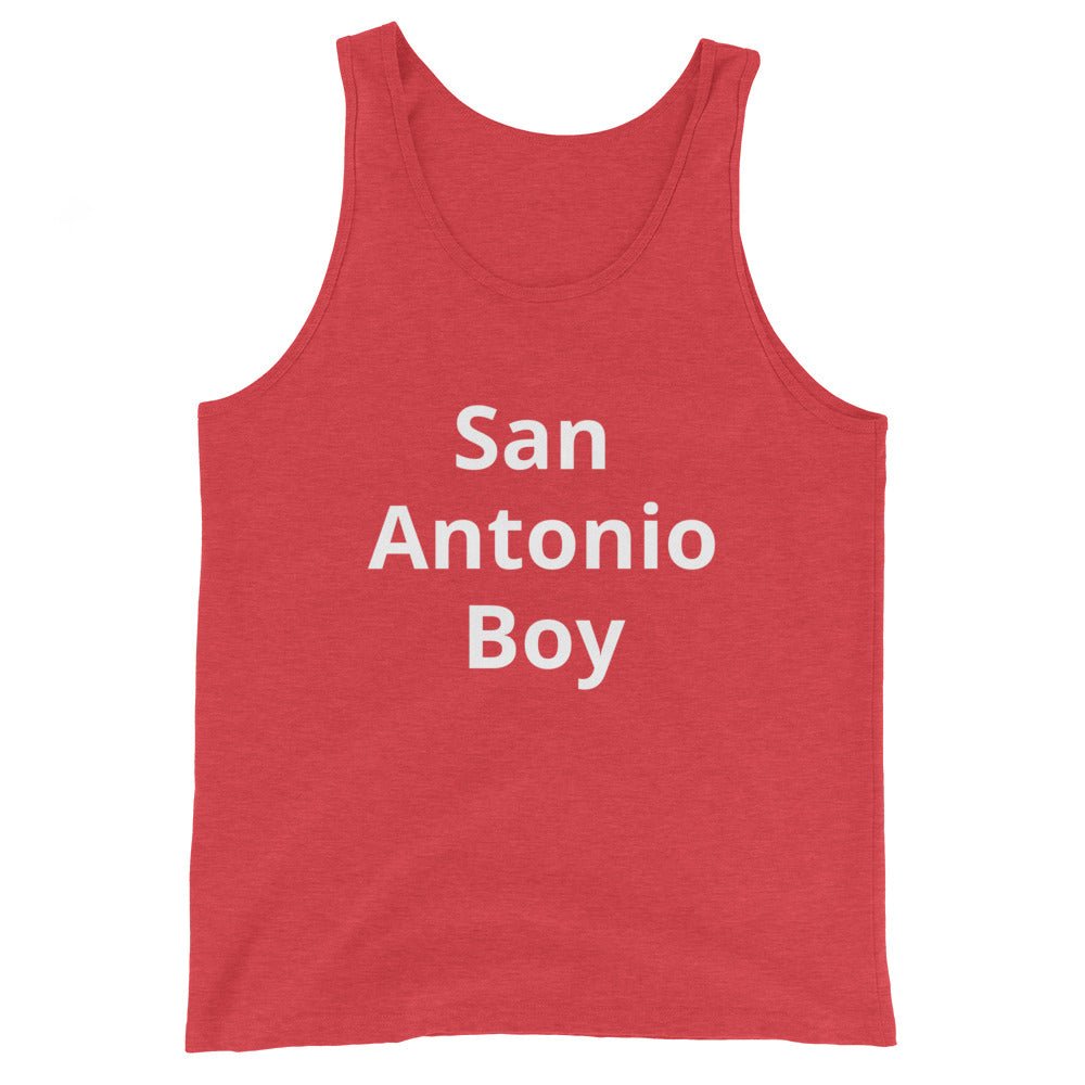 San Antonio Boy Men's Tank Top - Texy Pride