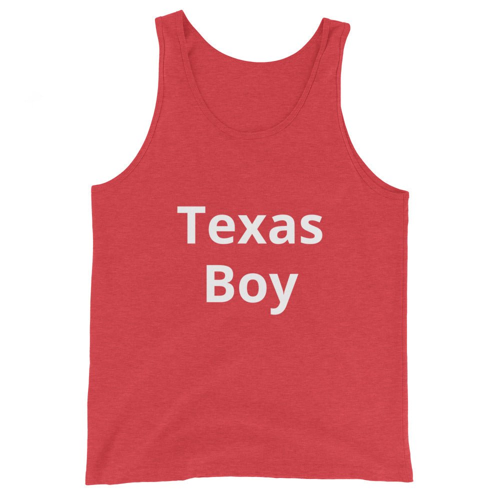 Texas Boy Men's Tank Top - Texy Pride