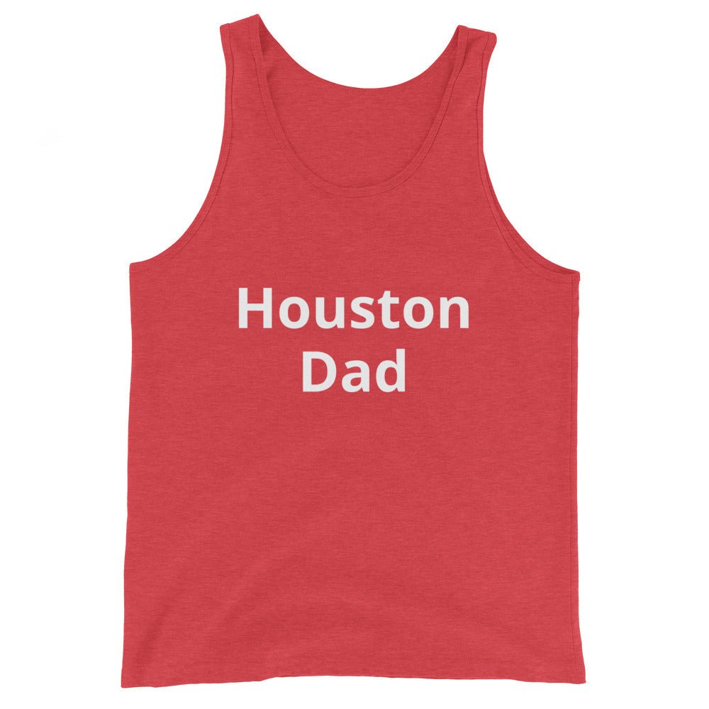 Houston Dad Men's Tank Top - Texy Pride