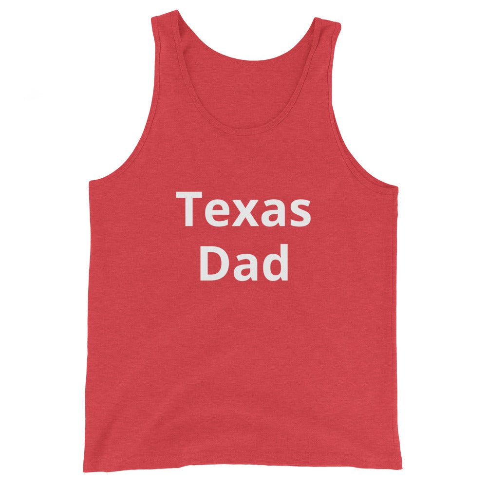 Texas Dad Men's Tank Top - Texy Pride