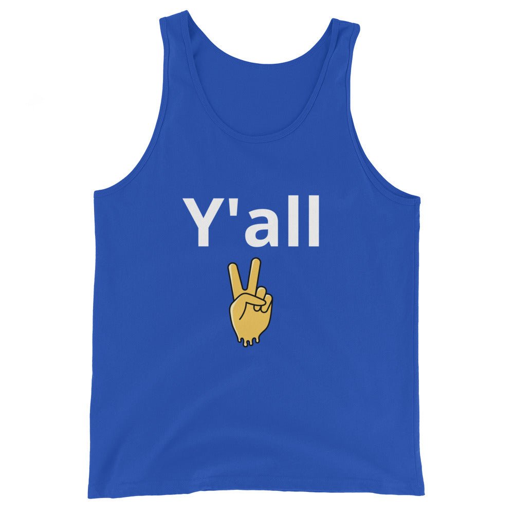 Y'all Men's Tank Top - Texy Pride