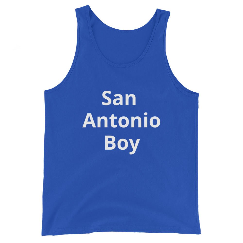 San Antonio Boy Men's Tank Top - Texy Pride