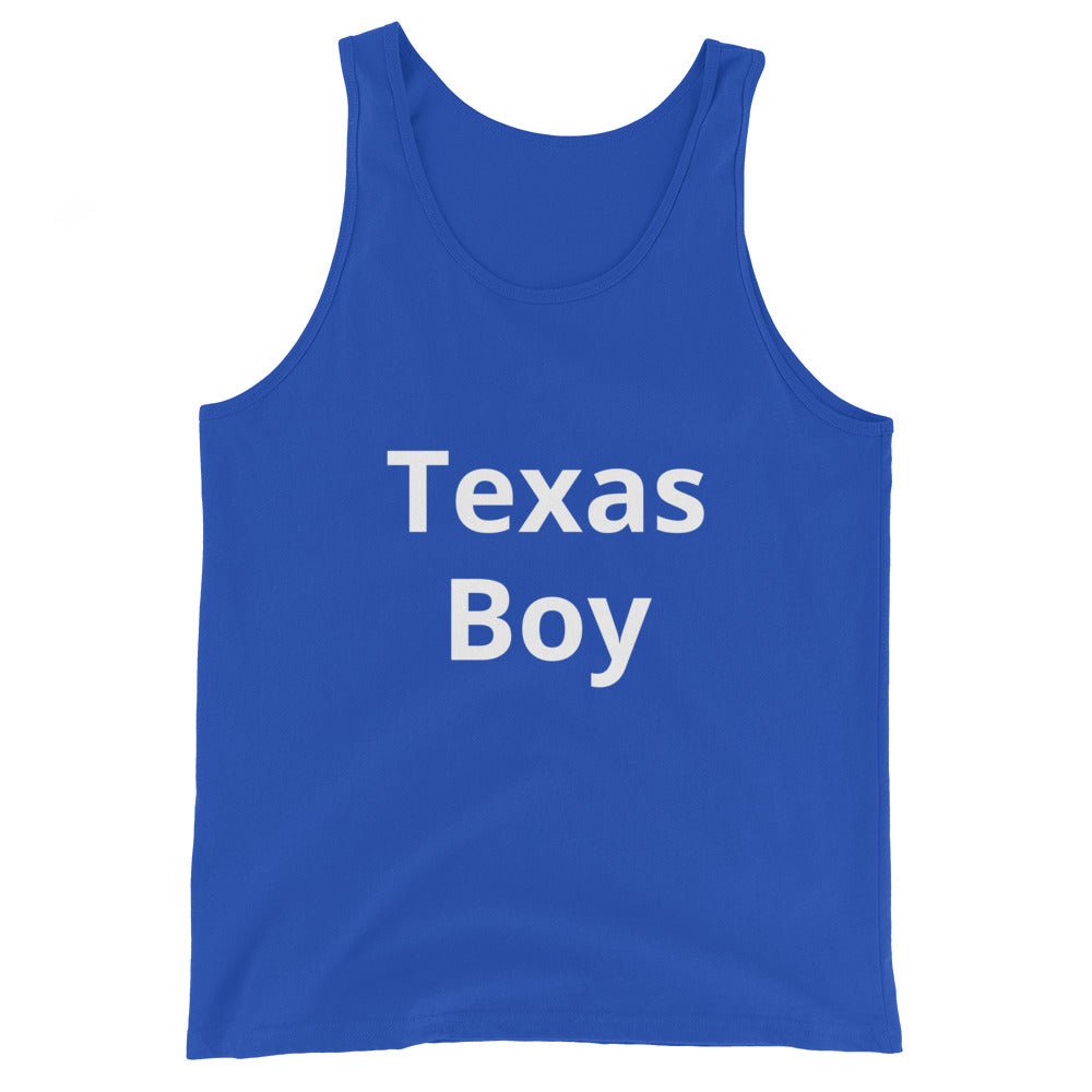 Texas Boy Men's Tank Top - Texy Pride