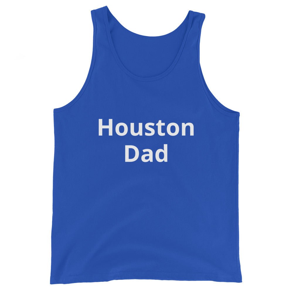 Houston Dad Men's Tank Top - Texy Pride