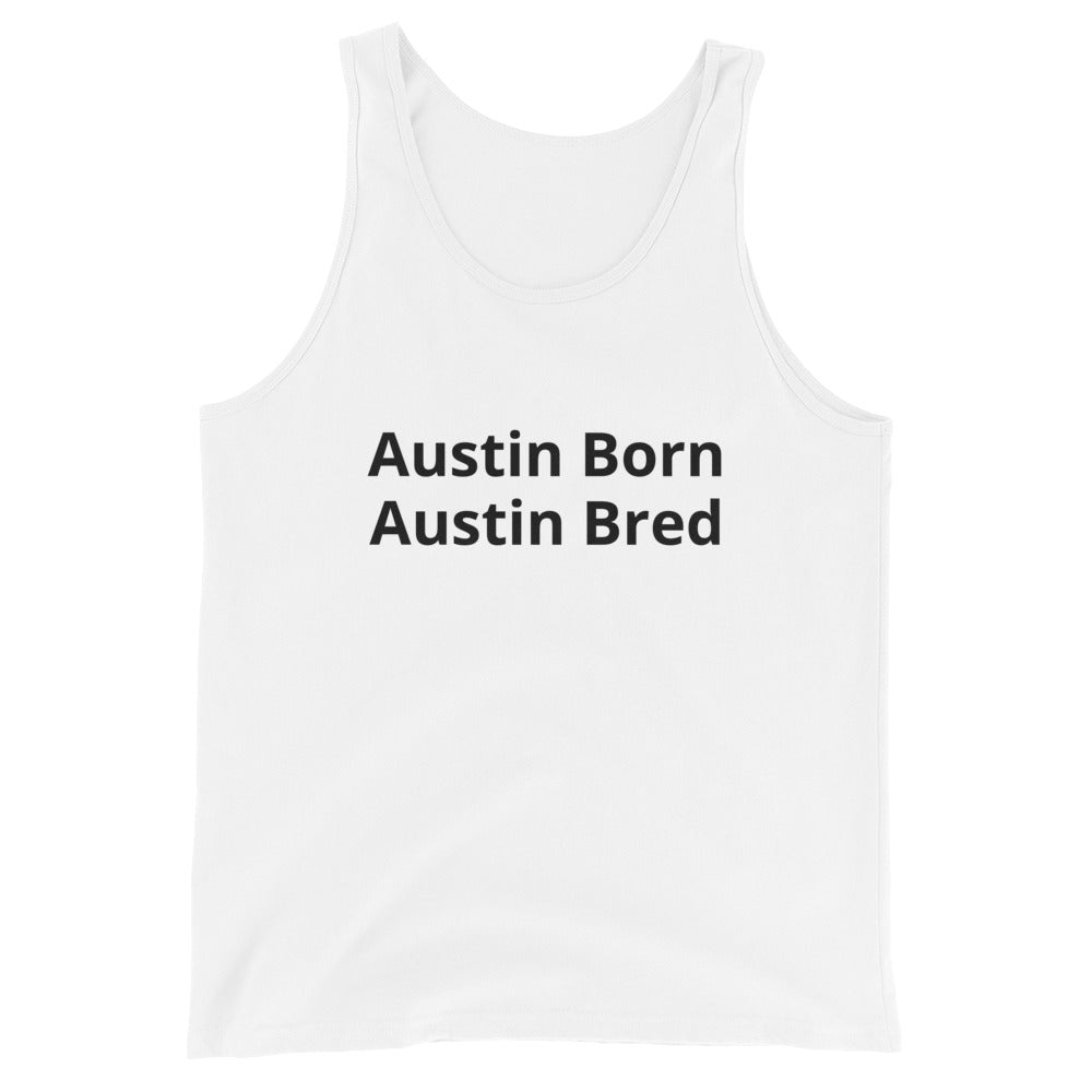 Austin Born - Austin Bred Men's Tank Top - Texy Pride