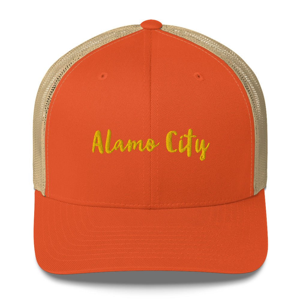 Alamo City Trucker Cap - Texy Pride