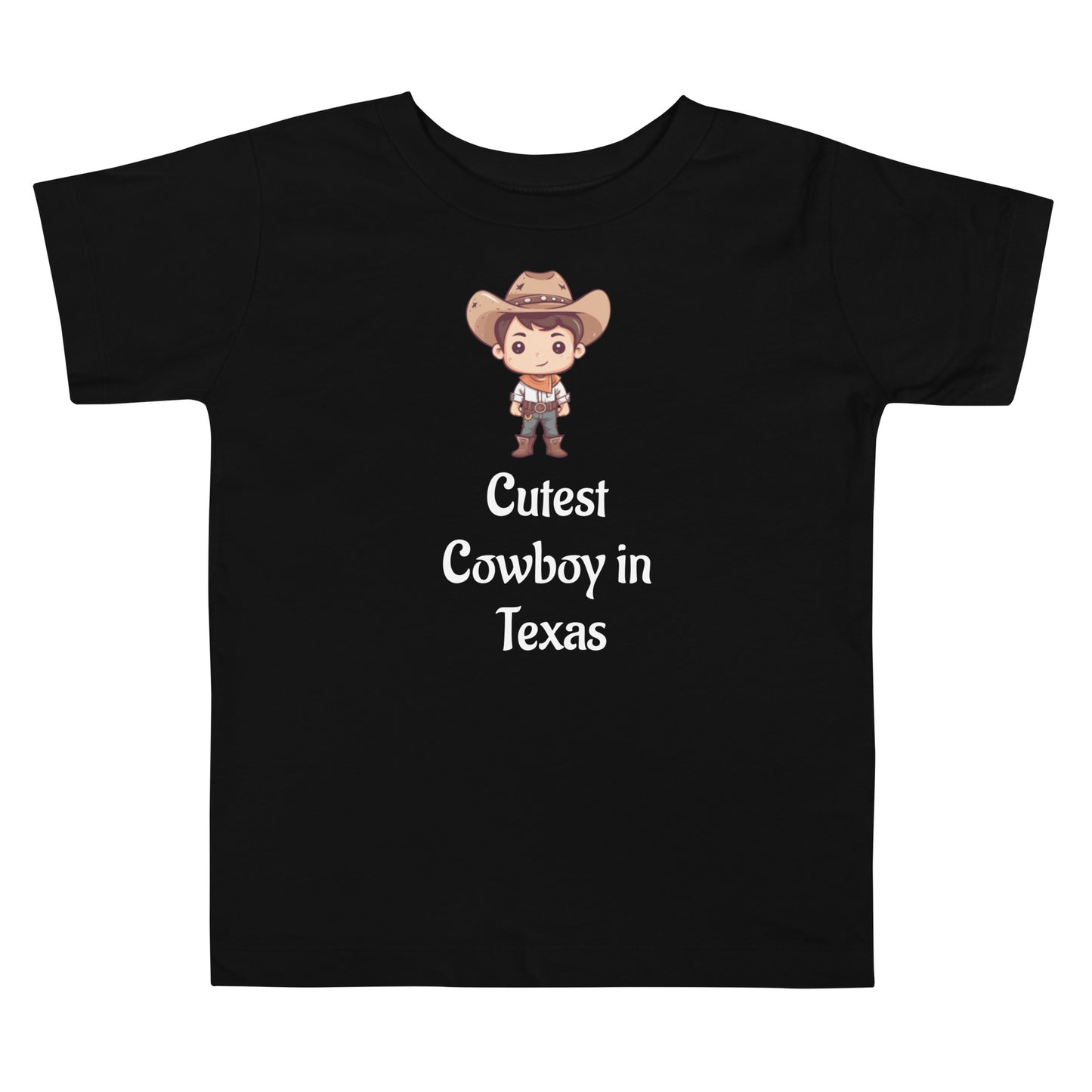 Cutest Cowboy Toddler Tee - Texy Pride