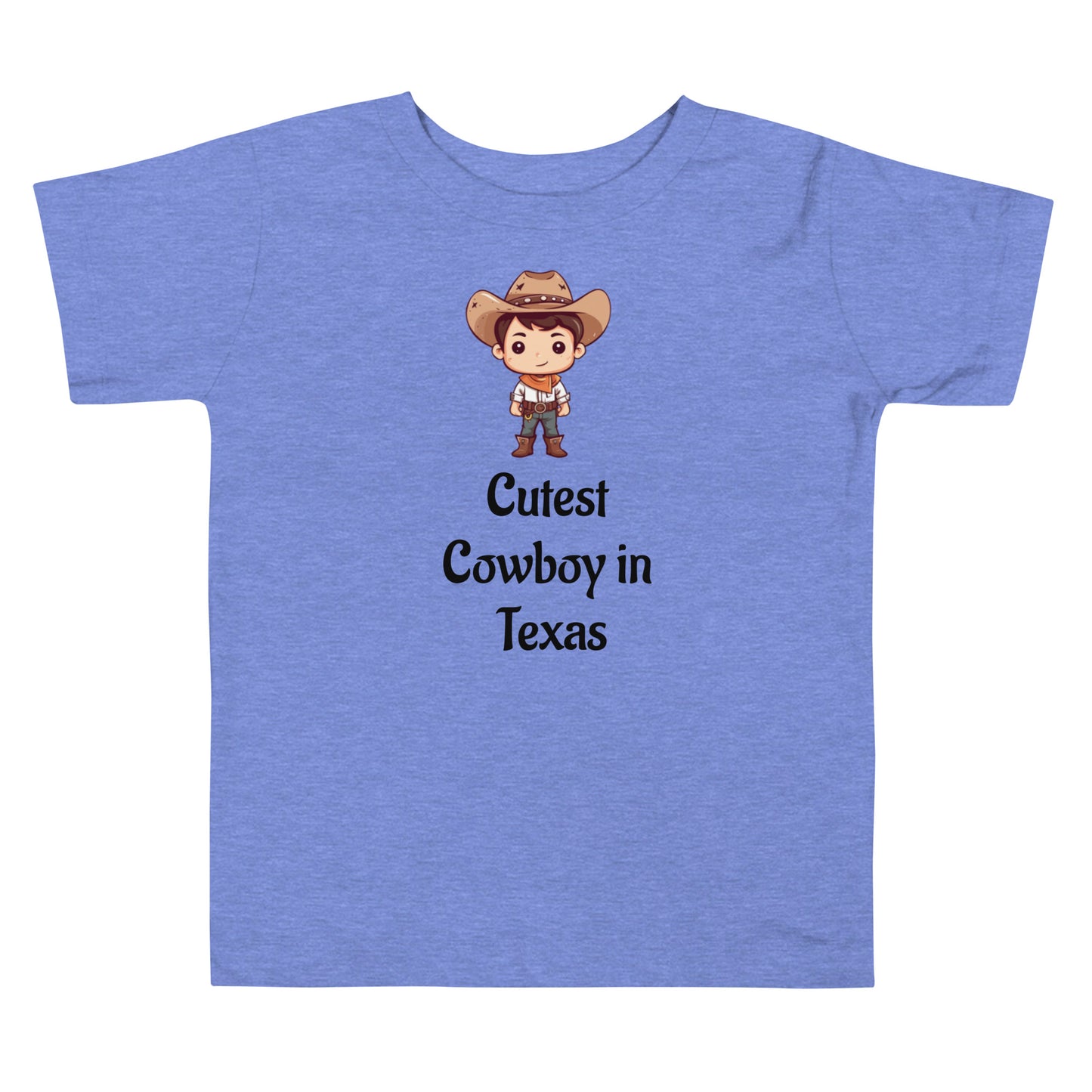 Cutest Cowboy Toddler Tee - Texy Pride