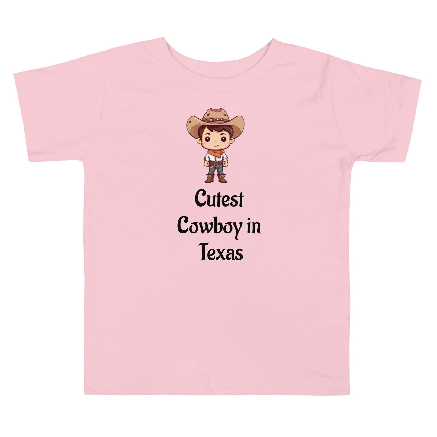Cutest Cowboy Toddler Tee - Texy Pride