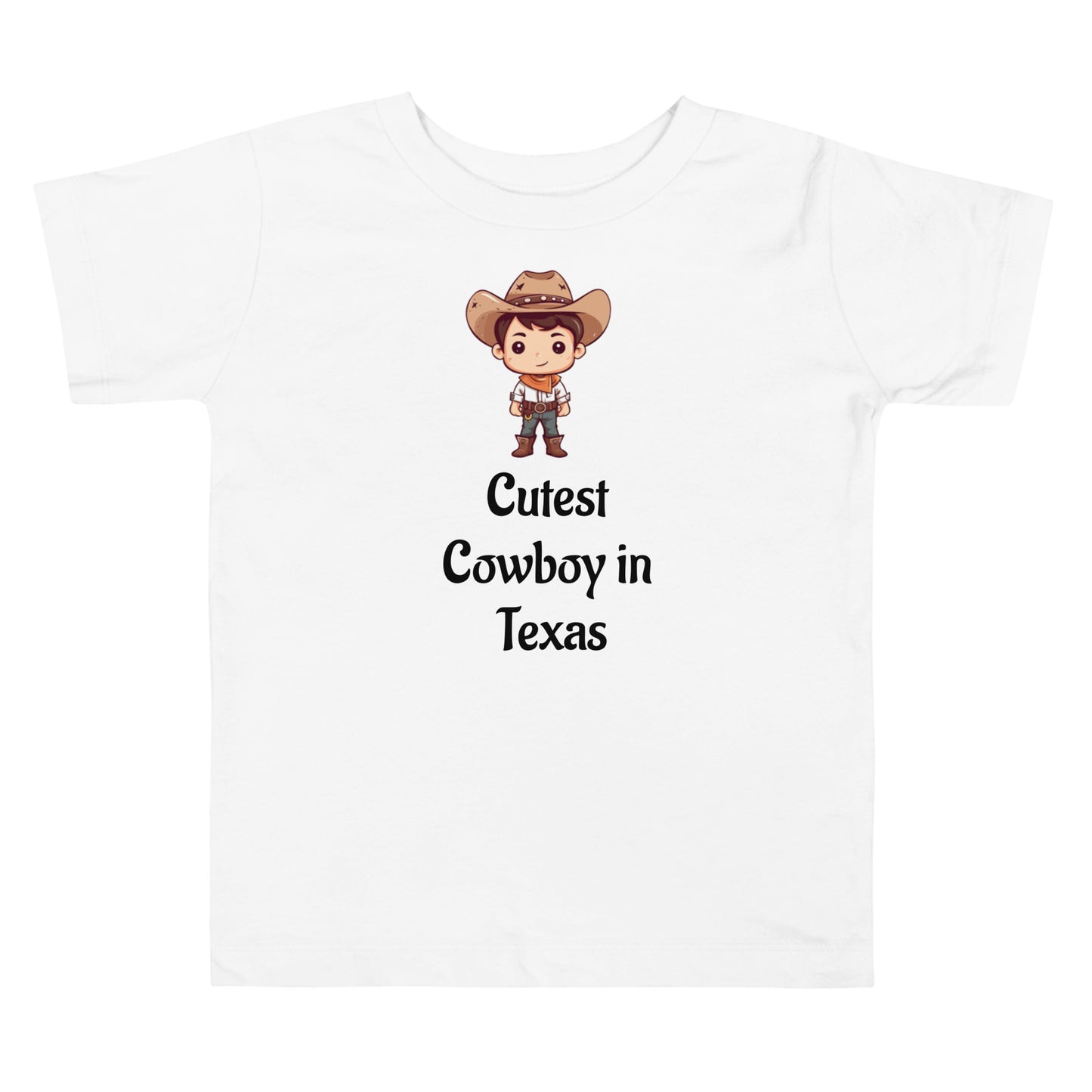 Cutest Cowboy Toddler Tee - Texy Pride