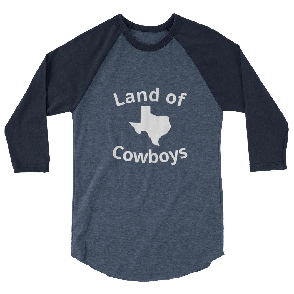 Land of Cowboys Raglan shirt - Texy Pride