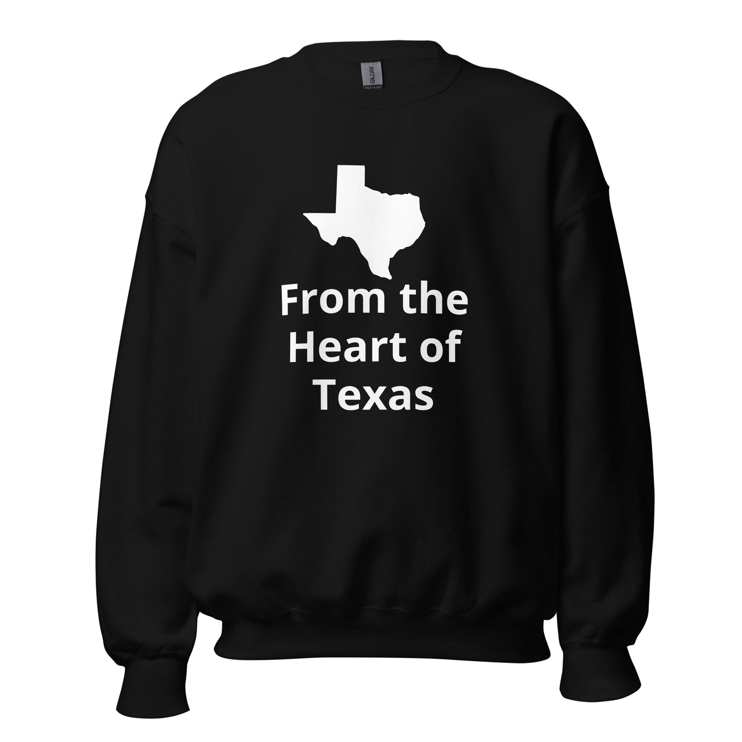 From the Heart of Texas Sweatshirt - Texy Pride