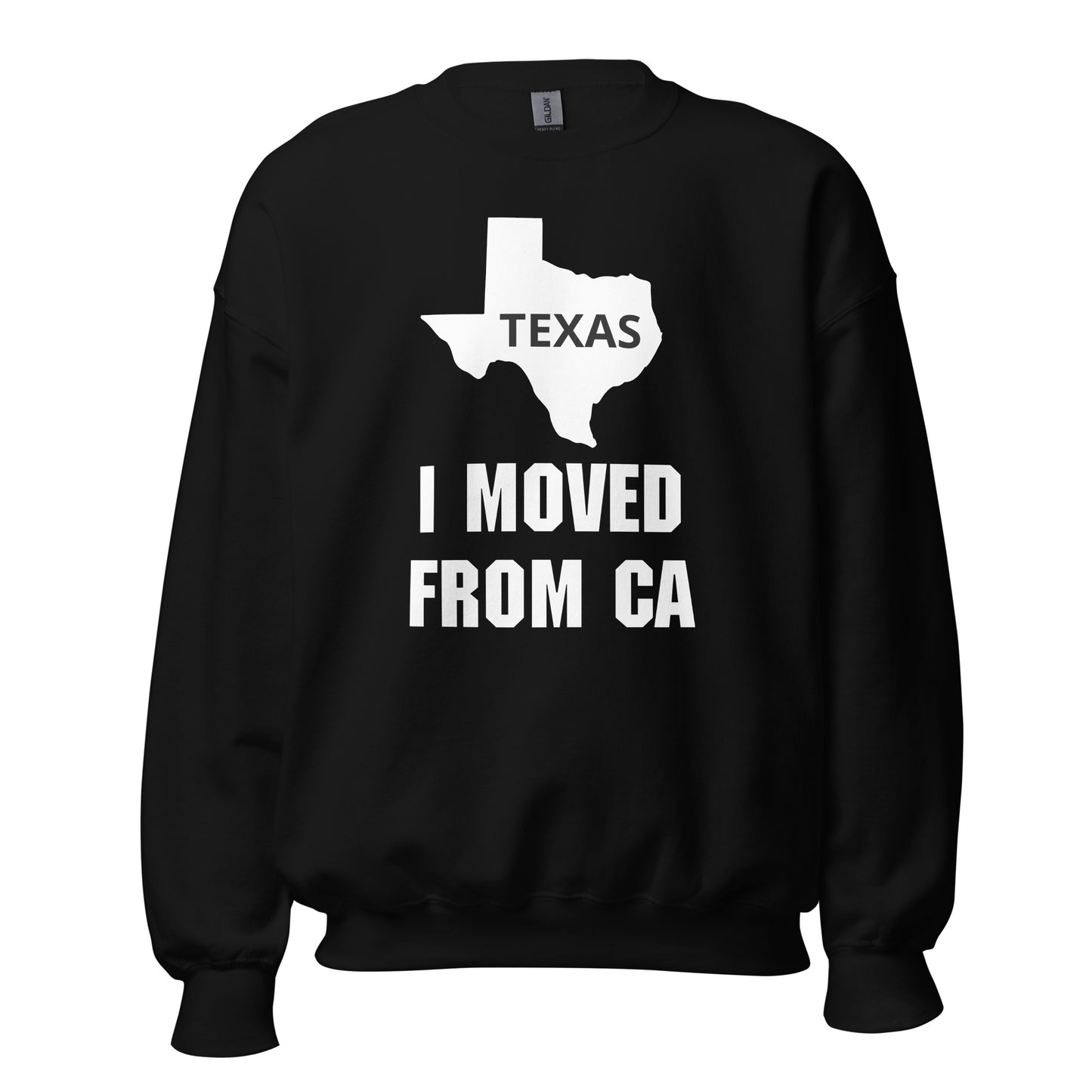 I moved from CA Sweatshirt - Texy Pride
