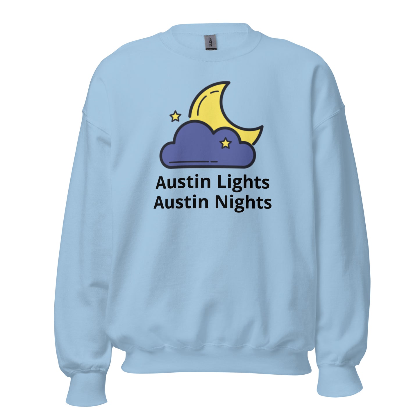 Austin Lights Austin Nights Sweatshirt - Texy Pride