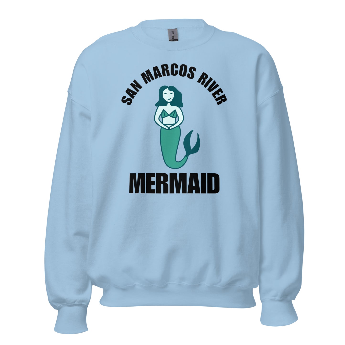 San Marcos River Mermaid Sweatshirt - Texy Pride