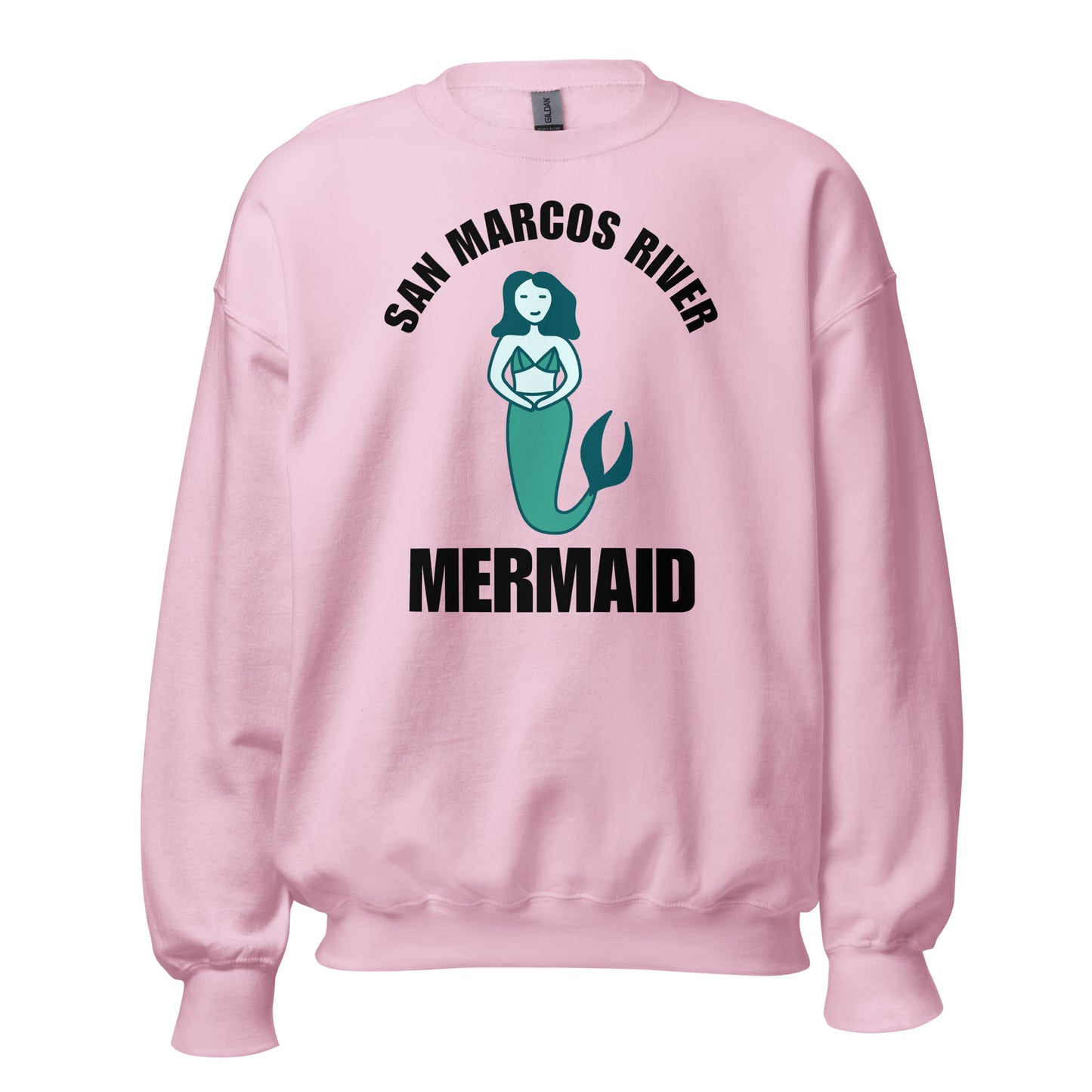 San Marcos River Mermaid Sweatshirt - Texy Pride