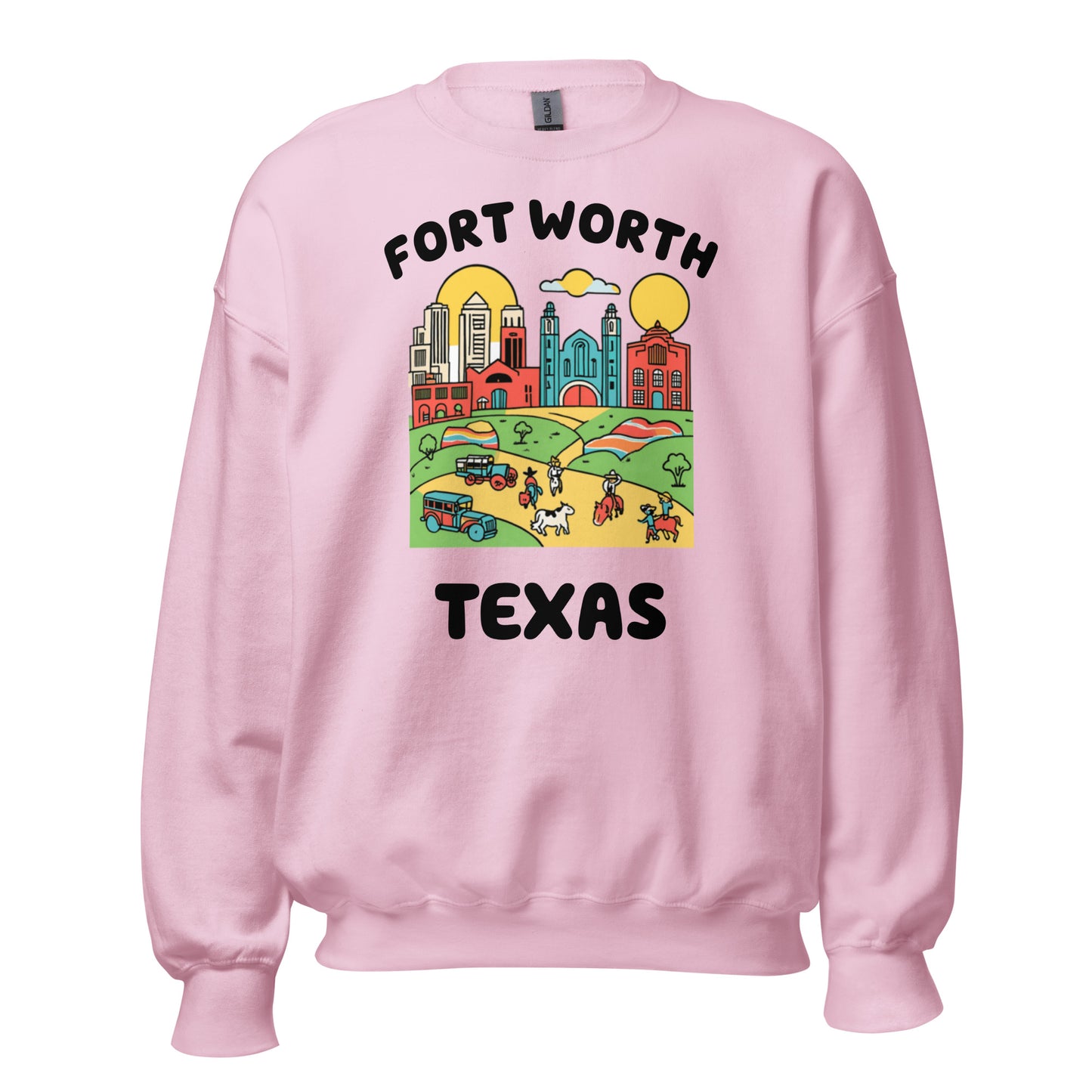 Fort Worth, Texas Sweatshirt - Texy Pride