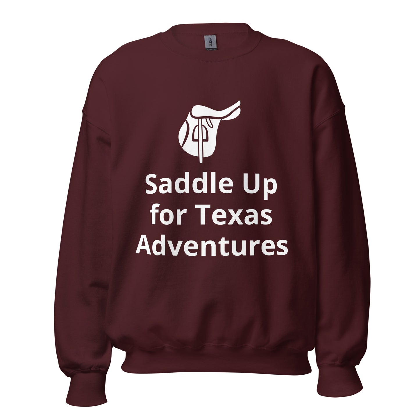 Saddle Up for Texas Adventures Sweatshirt - Texy Pride
