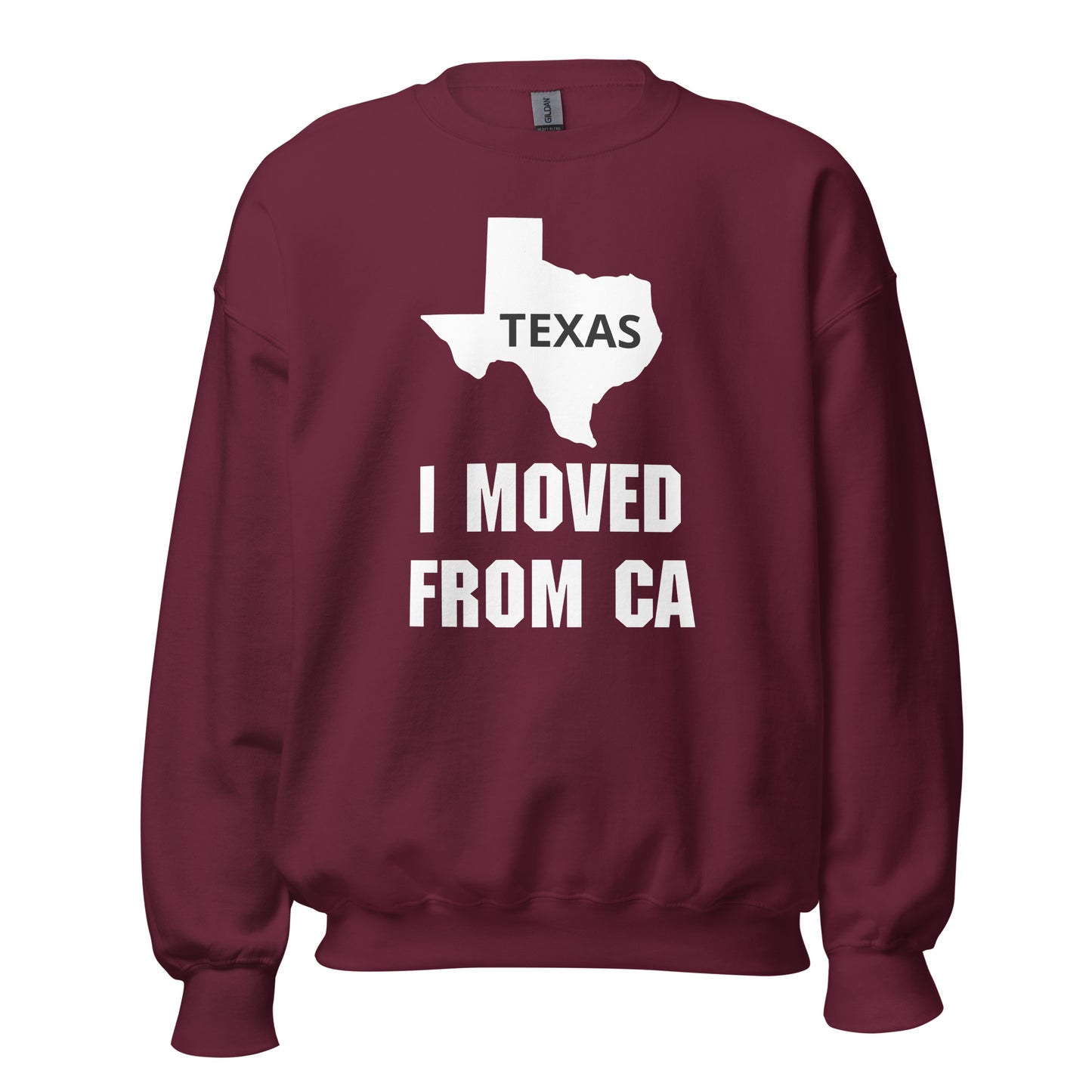 I moved from CA Sweatshirt - Texy Pride