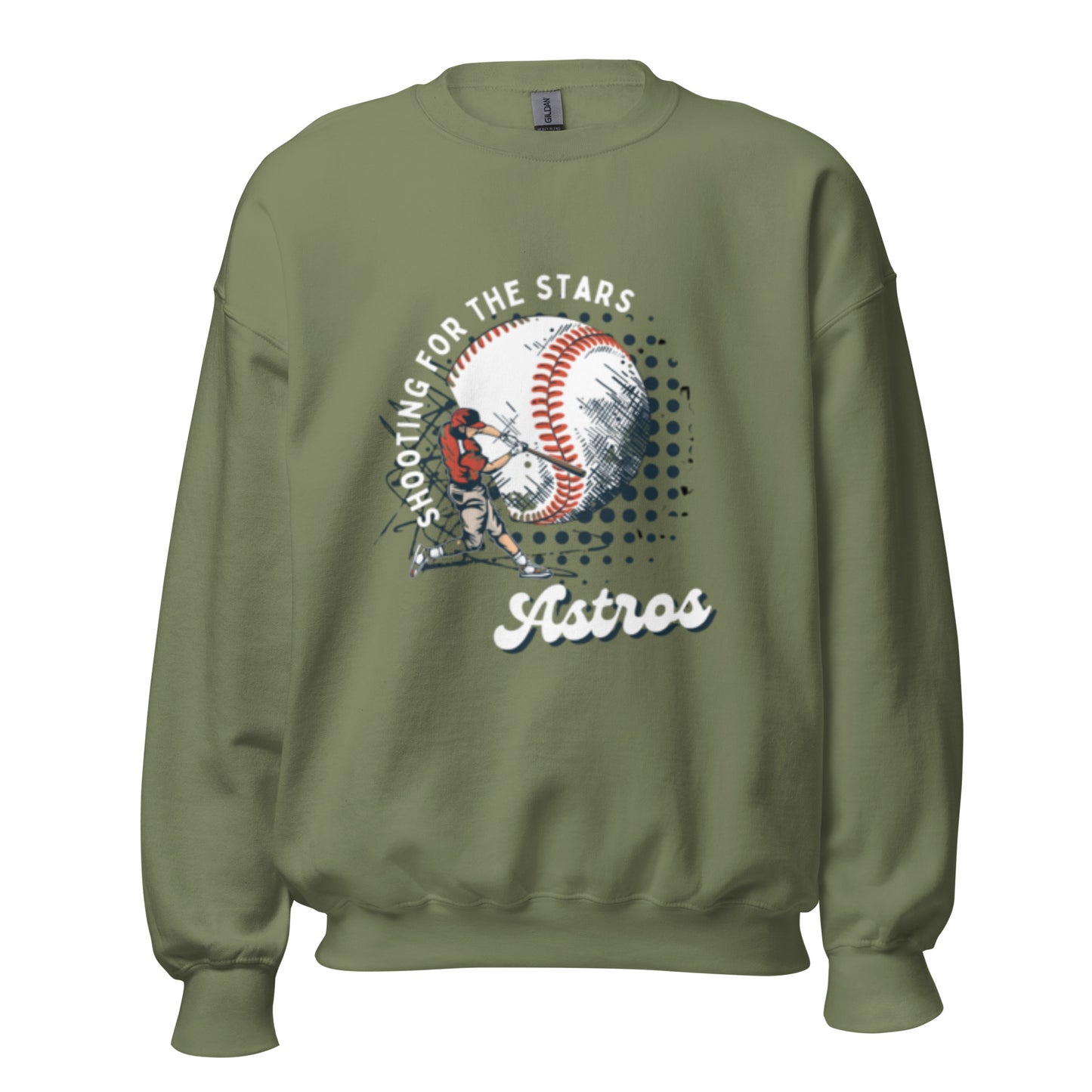 Shooting for the Stars Astros Sweatshirt - Texy Pride
