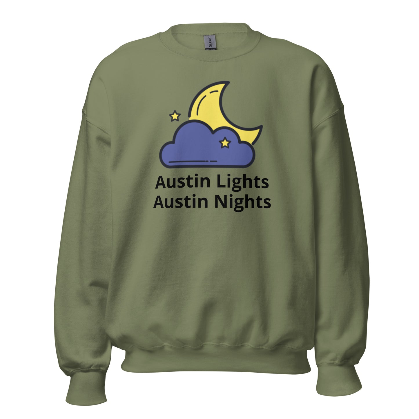 Austin Lights Austin Nights Sweatshirt - Texy Pride