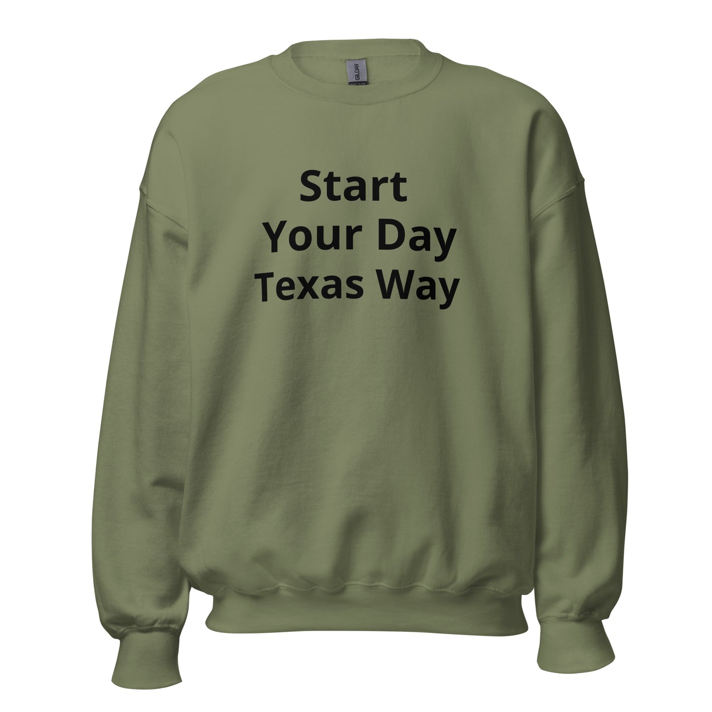 Start Your Day - Texas Way Sweatshirt - Texy Pride