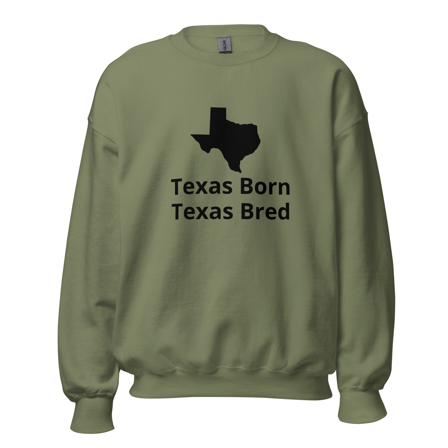 Texas Born Texas Bred - Sweatshirt - Texy Pride